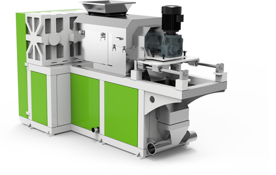 Equipamento de desidratação de plástico